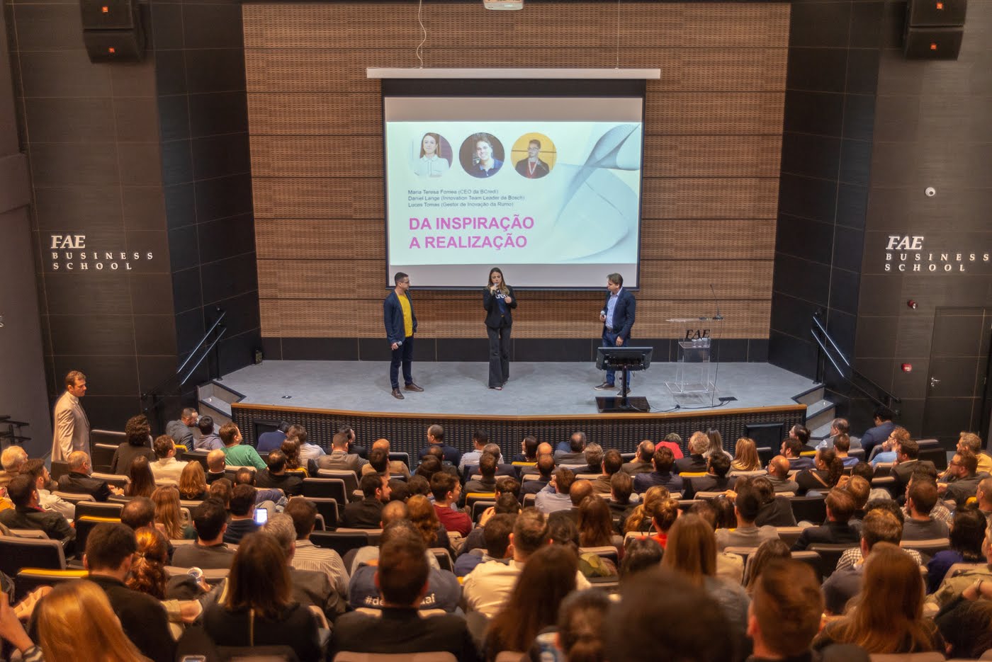 Apresentação de iniciativa de inovação em evento regional